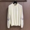 PHOTO-2025-11-30-10-55-39 LVE Monogram Sleeve Jumper – Ivory Knit