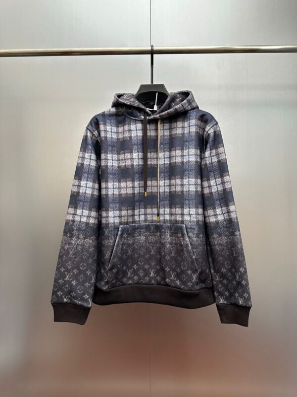 LVE Tartan Gradient Monogram Hoodie