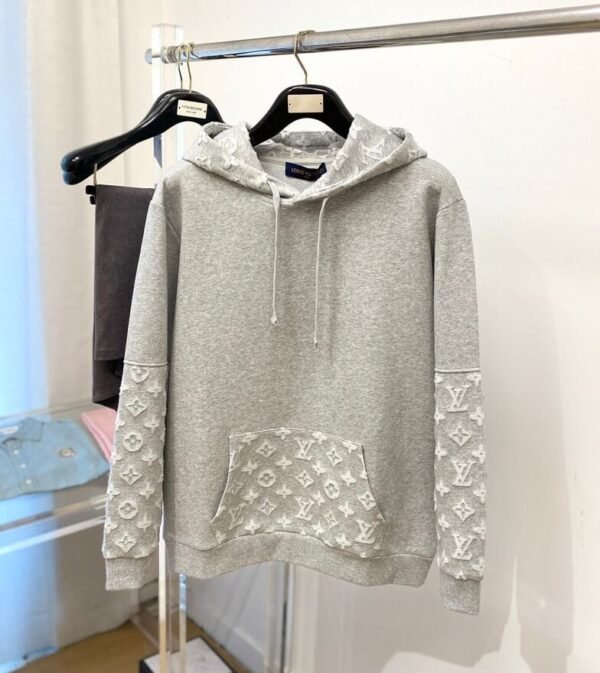 LVE Monogram Hoodie – Grey