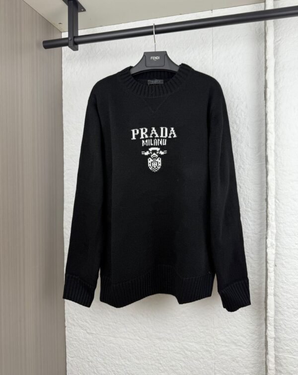 PRDA Black Milano Knit Jumper