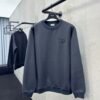 CD Minimal Logo Embroidered Jumper - Charcoal Grey
