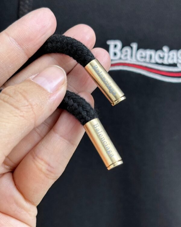 BLNCG Logo Wave Graphic Hoodie – Black