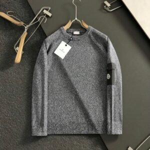 PHOTO-2025-12-01-14-35-47 MNCLR Marled Knit Jumper – Grey