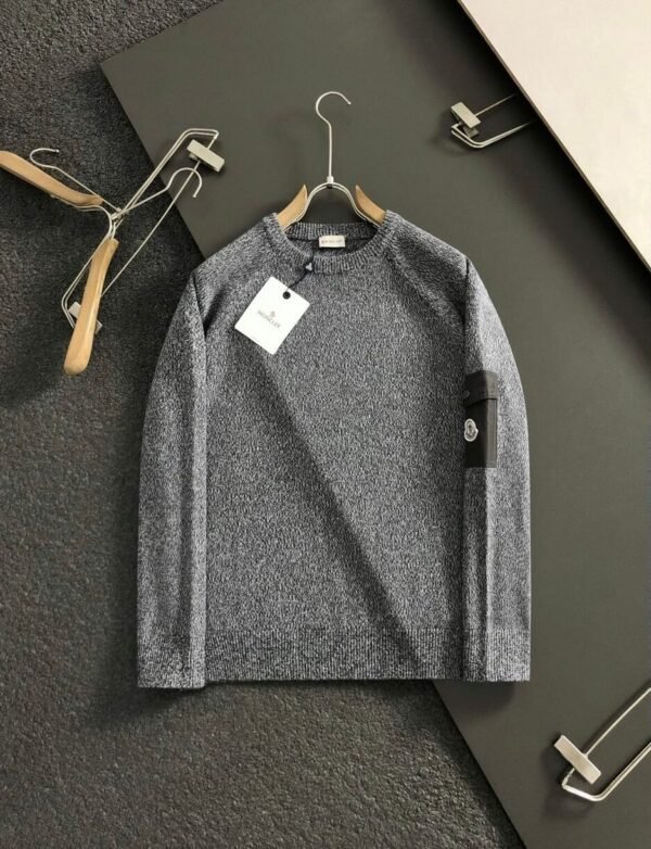 MNCLR Marled Knit Jumper – Grey