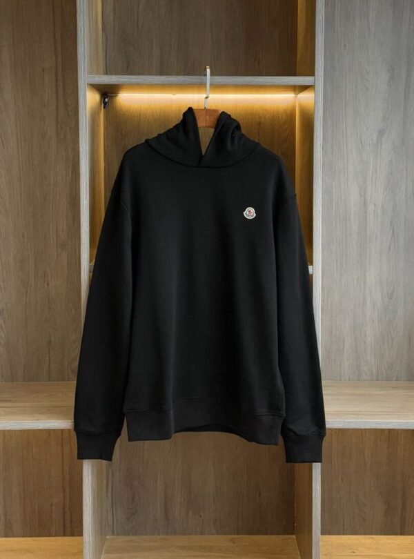 MNCLR Minimal Patch Hoodie – Black