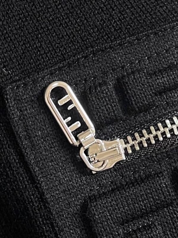 FND Textured Pocket Jumper – Black