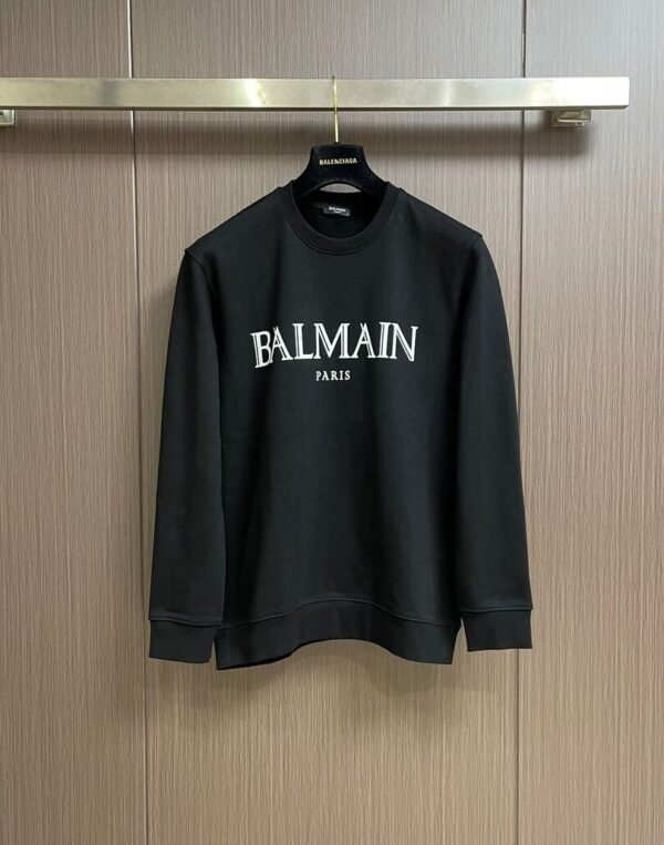 BLMN Paris Logo Jumper – Black