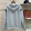 GCCI Grey Stripe Detail Hoodie