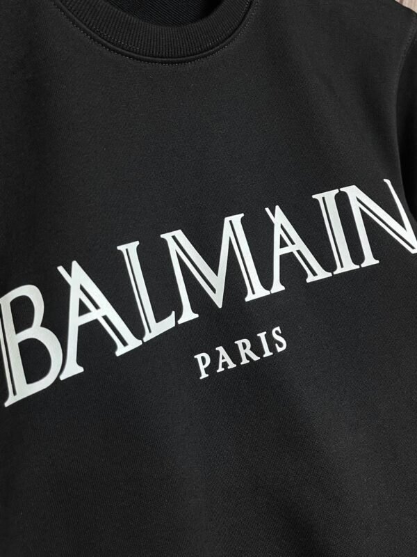 BLMN Paris Logo Jumper – Black