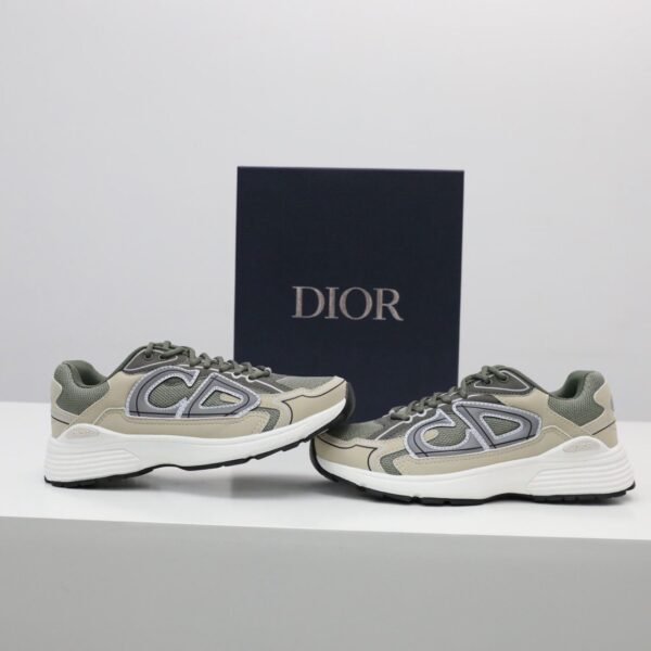 PHOTO-2025-12-01-17-42-27 DXR CD Olive Beige Mesh Trainers