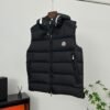 MNCL Quilted Hooded Gilet – Black