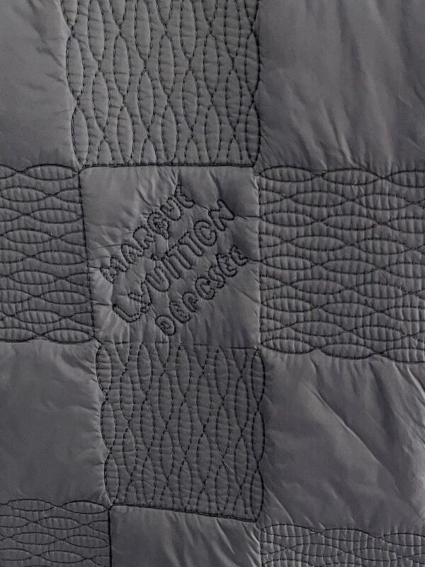 LVE Damier Quilted Gilet – Charcoal