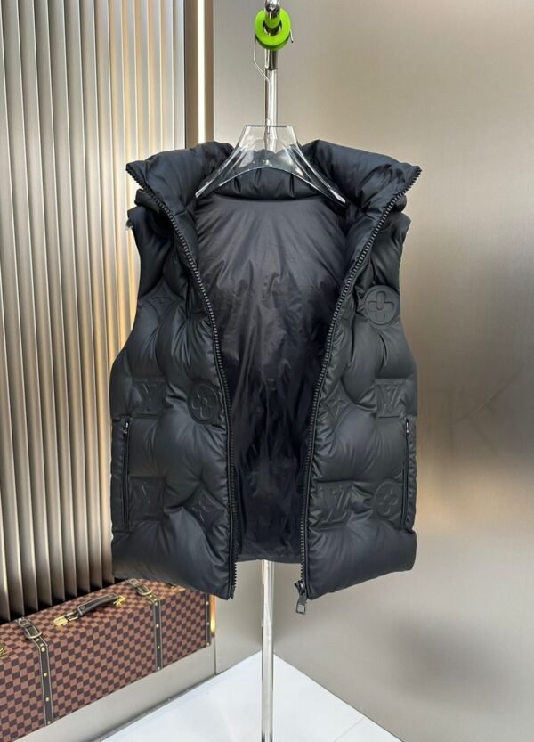 PHOTO-2025-12-02-13-47-12 LVE Monogram Puffer Gilet - Grey