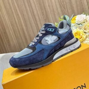 LVE Navy Mesh Retro Runners
