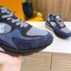 LVE Navy Mesh Retro Runners