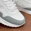 LVE Classic Panel Trainers – White Grey