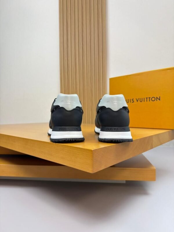 LVE Monogram-Style Trainers – Black