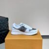 PHOTO-2025-12-07-06-56-50 LVE Monogram-Style Trainers – White Grey