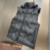 Untitled design (22) LVE Monogram Puffer Gilet - Grey