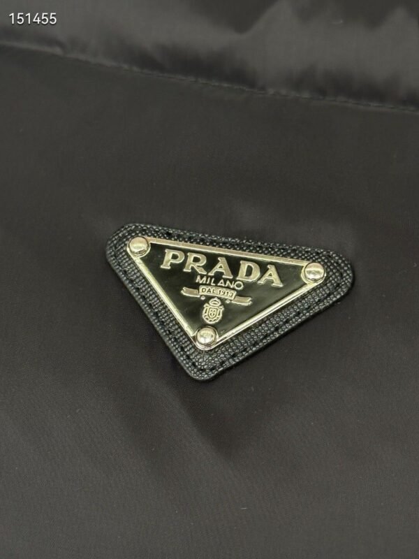 PRDA Quilted Hooded Puffer Jacket – Black