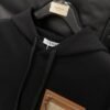 LWE Hooded Jumper with Zip Pocket Detail - Black