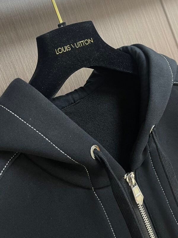 HRMS Hooded Zip Gilet - Black