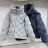 LVE Embossed Hooded Jacket