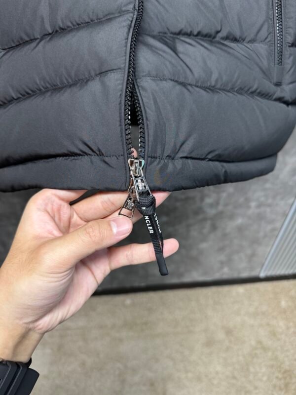 MNCLR Hooded Puffer Jacket - Black