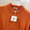 HRMS Knit Jumper with Embroidered Logo Detail - Orange