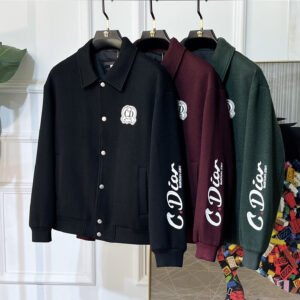 a71a4100 CD Varsity Jacket with Embroidered Chest Patch