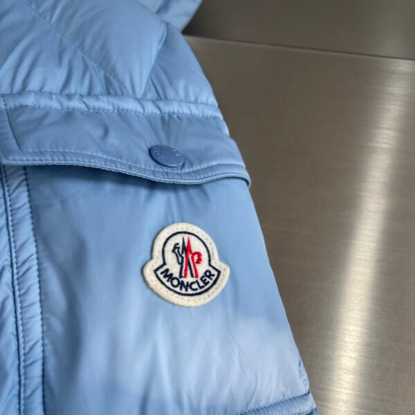 MNCLR Quilted Puffer Jacket - Blue