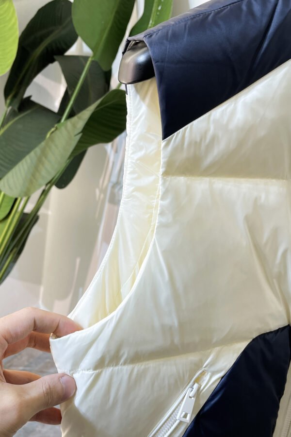 a7943ff2 GCCI Zip-Front Padded Gilet with Embroidered Patch