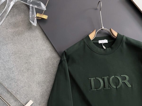 CD Crew Neck Jumper - Dark Green