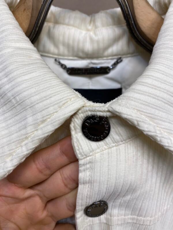 DG Insulated Button-Up Jacket - White