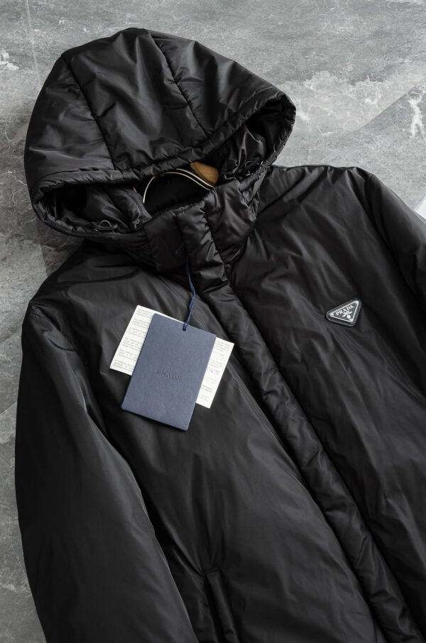 PRDA Hooded Jacket with Logo Patch - Black