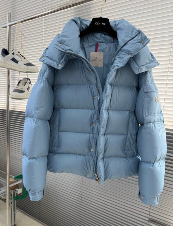 MNCLR Quilted Puffer Jacket - Blue
