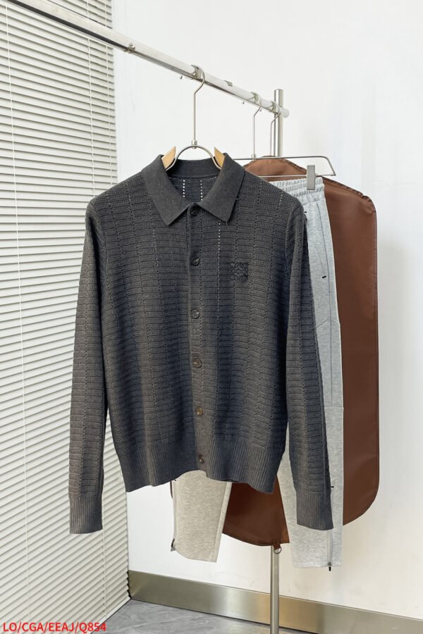 LWE Button-Through Knit Jacket