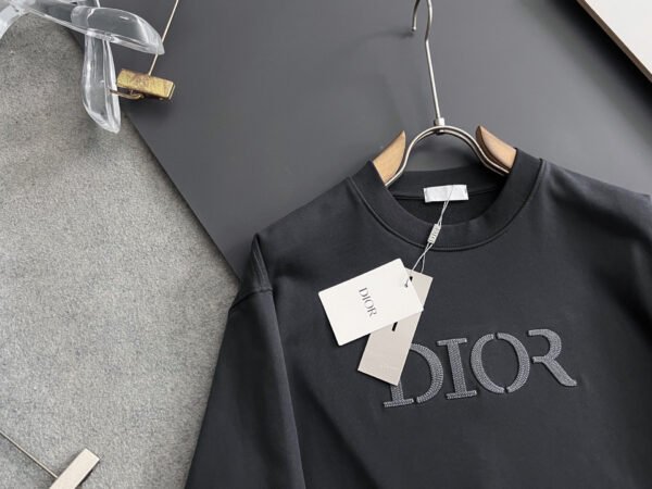 CD Crew Neck Jumper - Black