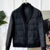 DG Button-Front Jacket - Black