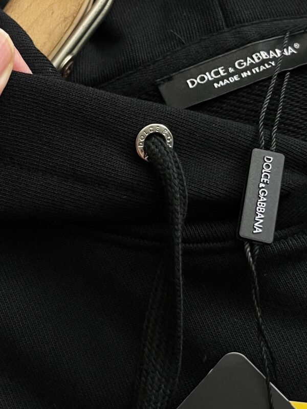 DG Embroidered Logo Hoodie - Black