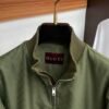 GCCI Monogram Zip Jacket - Olive Green