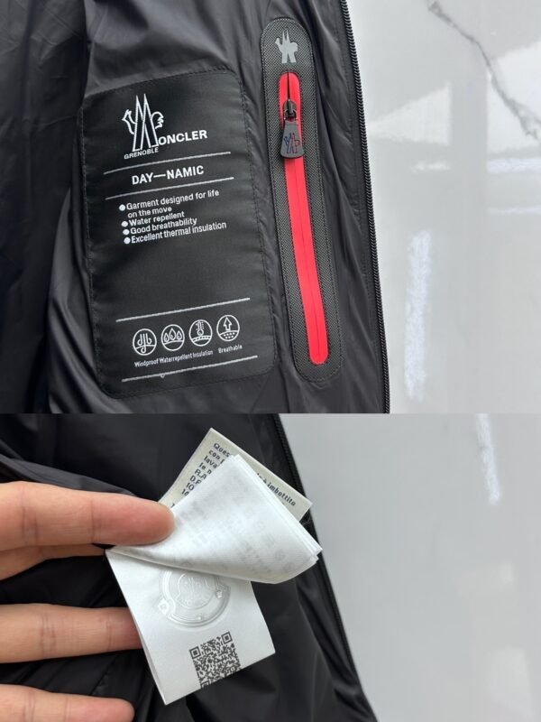 MNCLR Hooded Padded Jacket - Black