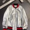 GCCI Metallic Silver Zip Jacket