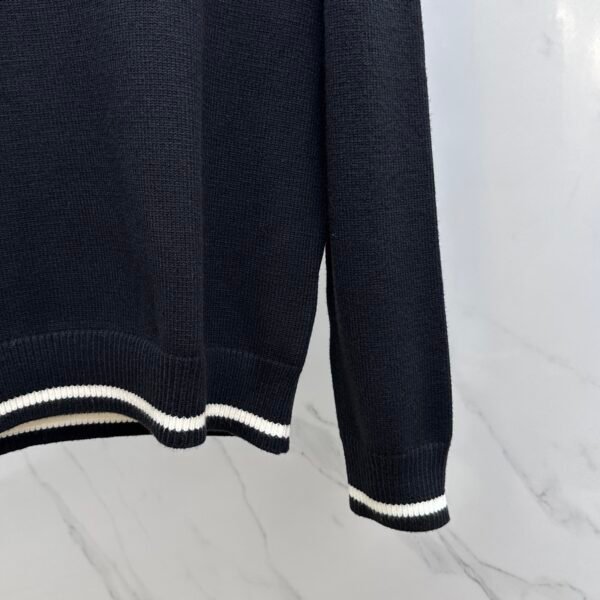 aea77df2 PRDA Crew Neck Jumper with Contrast Trim - Black