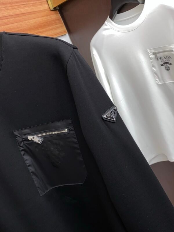 aec7644f PRDA Crew Neck Jumper with Zip Pocket Detail