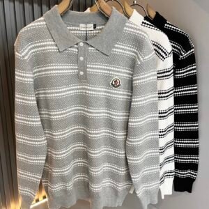 MNCLR Striped Polo Jumper