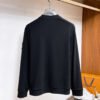 af310ab4 PRDA Crew Neck Jumper with Embroidered Chest Detail - Black