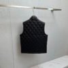 PRDA Diamond Quilted Zip Gilet - Black