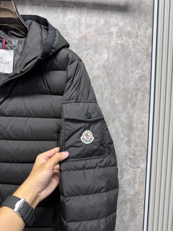 MNCLR Hooded Puffer Jacket - Black