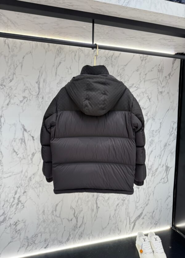 LVE Padded Hooded Coat – Charcoal Grey